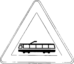 Fig. II 12 — ATTRAVERSAMENTO TRAMVIARIO