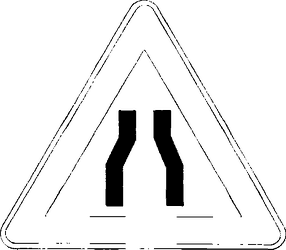 Fig. II 17 — STRETTOIA SIMMETRICA