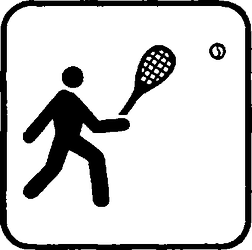 Fig. II 222 — TENNIS