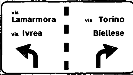 Fig. II 241 — SEGNALE DI PRESELEZIONE URBANO