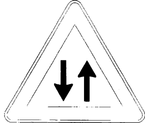 Fig. II 26 — DOPPIO SENSO DI CIRCOLAZIONE