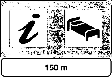 Fig. II 298 — PREAVVISO DI INFORMAZIONI TURISTICO ALBERGHIERE
