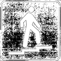 Fig. II 307 — SOVRAPPASSAGGIO PEDONALE