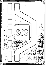 Fig. II 329 — PIAZZOLA + SOS AUTOSTRADALE