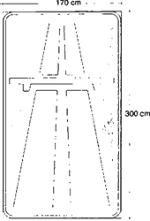 Fig. II 345 — INIZIO AUTOSTRADA (colore di fondo verde)