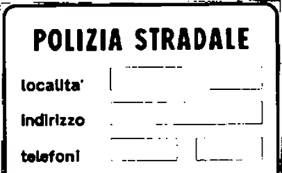 Fig. II 378 — POLIZIA STRADALE