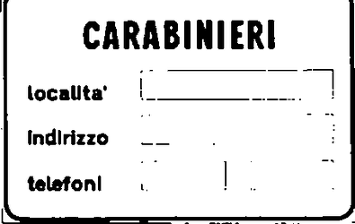 Fig. II 380 — CARABINIERI