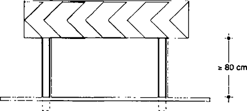 Fig. II 393/a — BARRIERA DIREZIONALE