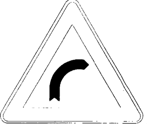 Fig. II 4 — CURVA A DESTRA