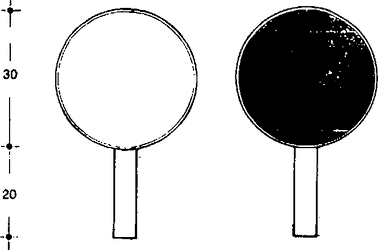 Fig. II 403 — PALETTA PER TRANSITO ALTERNATO DA MOVIERI