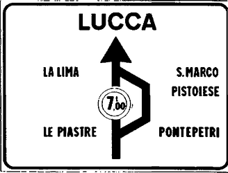 Fig. II 408 — PREAVVISO DI DEVIAZIONE