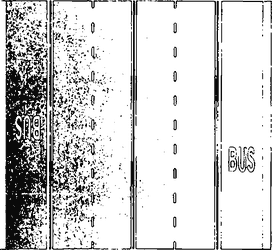 Fig. II 427/a — STRISCE CHE DELIMITANO CORSIE RISERVATE