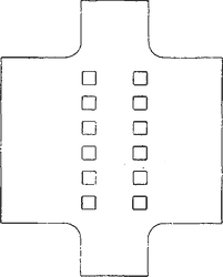 Fig. II 437 — ATTRAVERSAMENTI CICLABILI