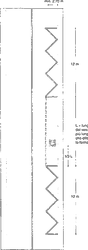 Fig. II 447 — DELIMITAZIONE DELLA FERMATA DEI VEICOLI DI TRASPORTO PUBBLICO COLLETTIVO DI LINEA