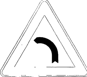 Fig. II 5 — CURVA A SINISTRA