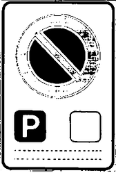 Fig. II 79/c — SOSTA CONSENTITA A PARTICOLARI CATEGORIE