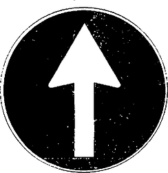 Fig. II 80/a — DIREZIONE OBBLIGATORIA DIRITTO