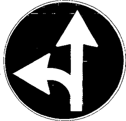 Fig. II 81/c — DIREZIONI CONSENTITE DIRITTO E SINISTRA