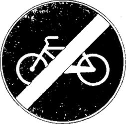 Fig. II 91 — FINE PISTA CICLABILE