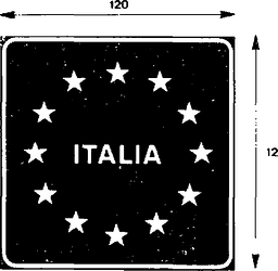 Fig. II 97/a — CONFINE DI STATO TRA PAESI DELLA COMUNITÀ EUROPEA