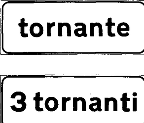 Modello II 6/p1 — TORNANTE